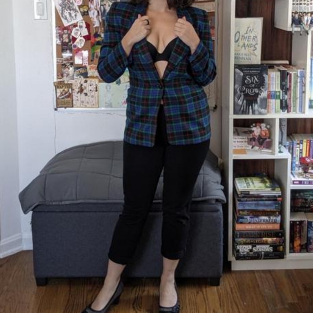 90s Vintage Talbots Fall Wool Blazer